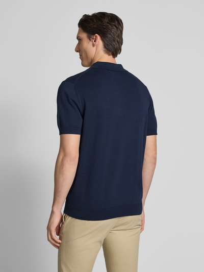 Christian Berg Men Poloshirt met labeldetail Marineblauw - 5