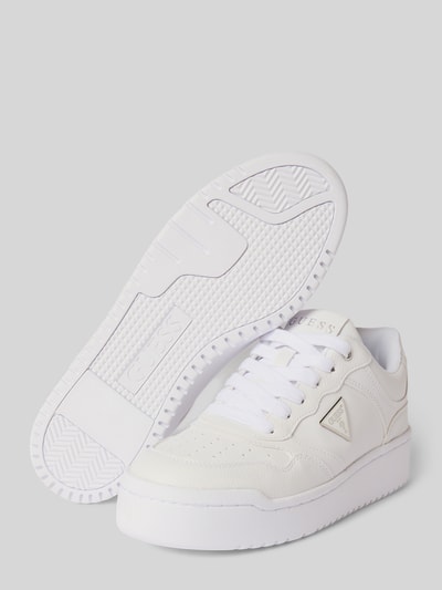 Guess Sneakers met labelapplicatie, model 'MIRAM' Wit - 4