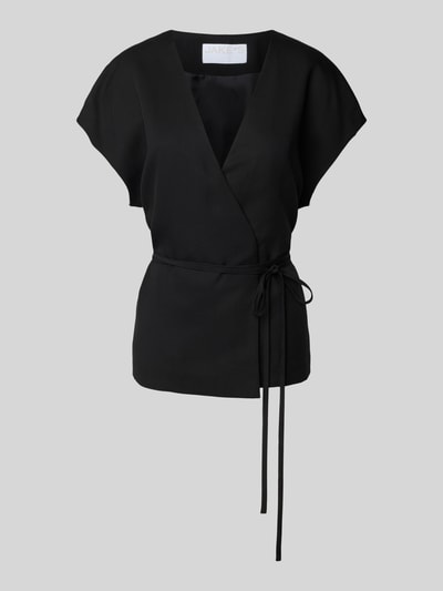 Jake*s Collection Gilet met tailleriem Zwart - 2