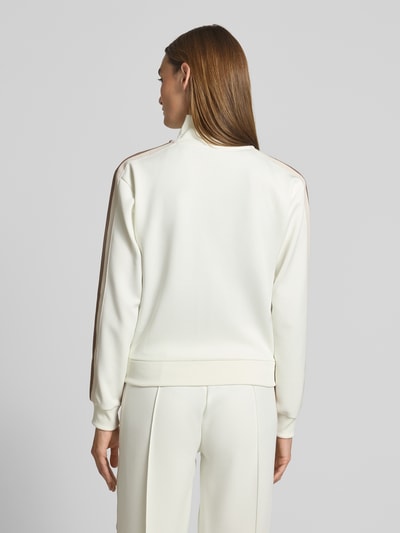 Guess Activewear Sweatjacke mit Label-Print Modell 'YARROW' Offwhite 5