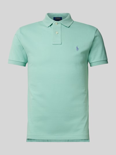 Polo Ralph Lauren Poloshirt mit Label-Stitching Mint 2