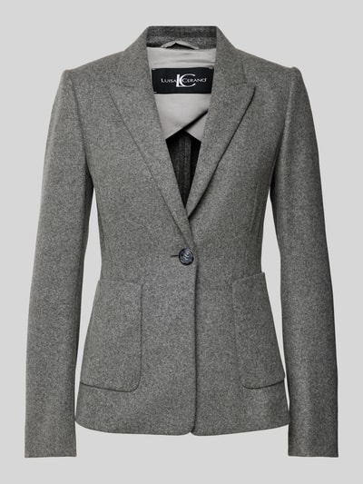 Luisa Cerano Blazer met reverskraag Donkergrijs gemêleerd - 2