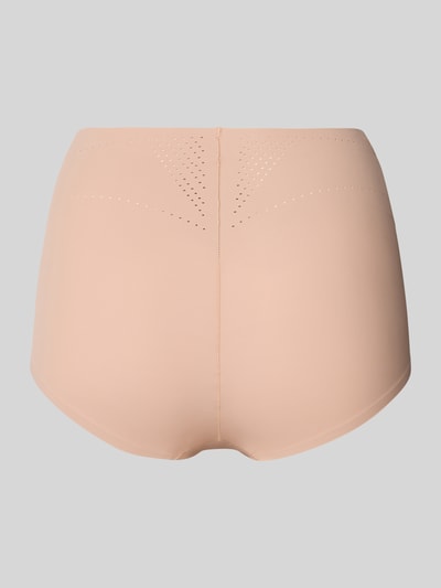 MAGIC Bodyfashion High Waist Slip mit Lochmuster Modell 'Dream' Beige 3