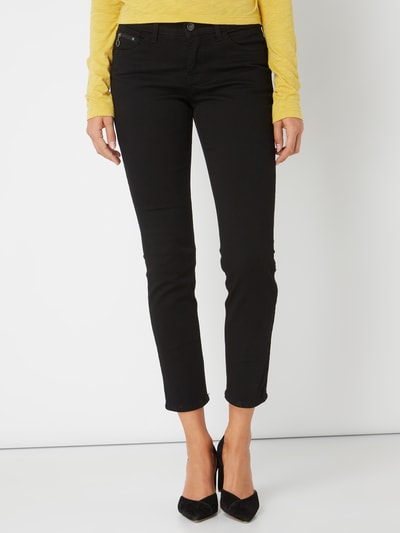 MAC Gekleurde slim fit jeans  Zwart - 3