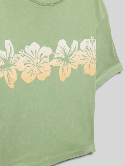 Roxy T-Shirt mit Rundhalsausschnitt Modell 'SUN FOR ALL SEASONS' Lind 2