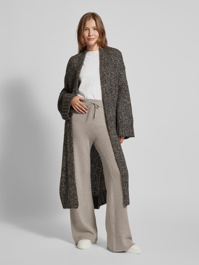 Marc O'Polo Loose Fit Cardigan mit Melange-Muster Anthrazit 1