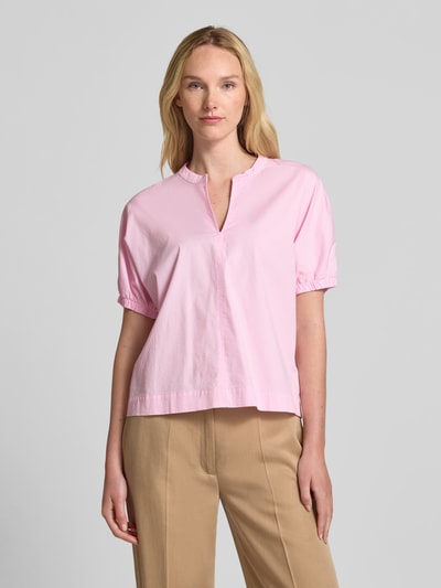 Emily Van den Bergh Blusenshirt mit elastischen Ärmelabschlüssen Rosa 4