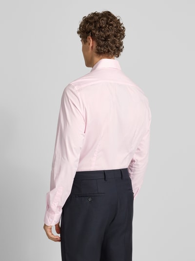 Tommy Hilfiger tailored fit zakelijk overhemd van katoenmix Roze - 5