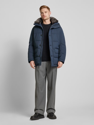 Strellson Steppjacke mit Kapuze Marine 1