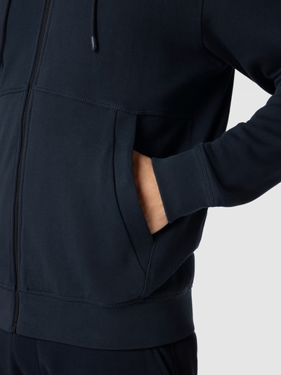 BOSS Orange Sweatjacke mit Label-Patch Modell 'TALKY' Marineblau 3