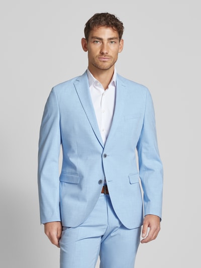 s.Oliver BLACK LABEL Slim Fit Sakko mit Viskose-Anteil Hellblau 4