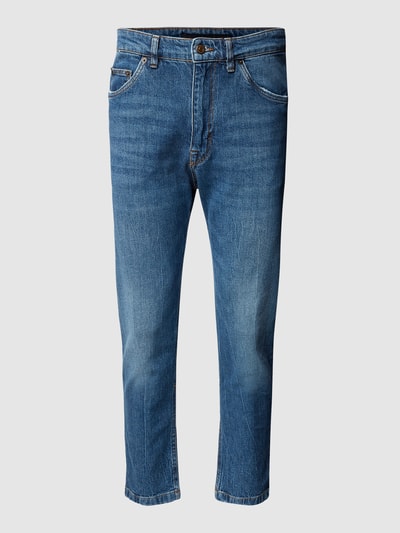 Drykorn Straight fit jeans met stretch Donkerblauw - 2