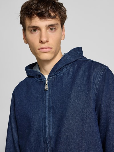 Marc O'Polo Denim Regular fit jeansjack van katoenmix Donkerblauw - 3