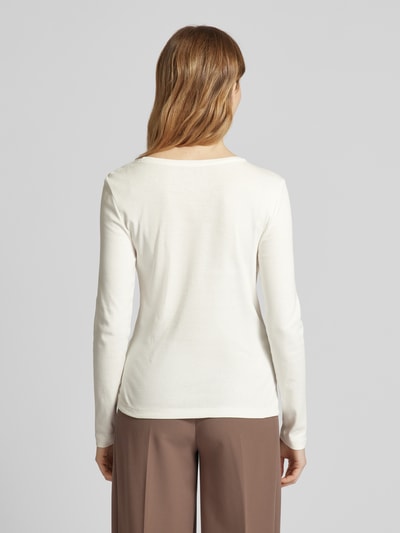 Christian Berg Woman Longsleeve mit Rundhalsausschnitt Offwhite 5