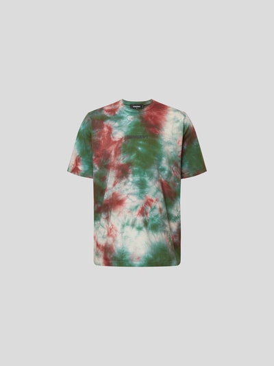 Dsquared2 T-Shirt im Batik-Look Grün 2