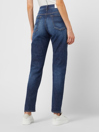 Replay Slim boyfriend fit jeans met stretch, model 'Marty' Blauw - 5