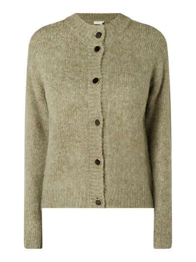 Kaffe Cardigan mit Woll-Anteil Modell 'Kaberil' Lind Melange 2