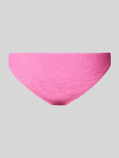 Jake*s Casual Bikini-Slip mit Strukturmuster Pink 3