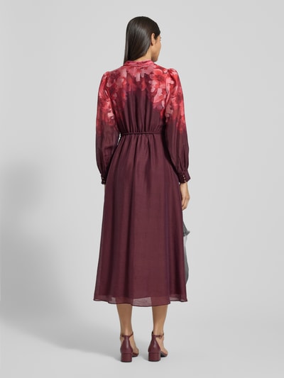 Forever New Avondjurk met linnen, model 'Camilla' Prune gemêleerd - 5