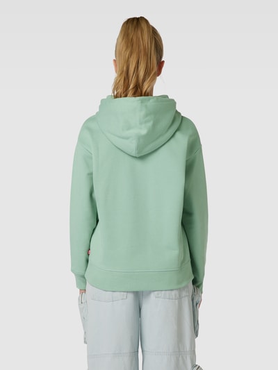 Levi's® Hoodie mit Label-Print Modell 'STANDARD' Schilf 5