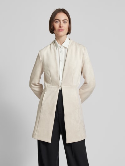 Zero Blazer mit Hakenverschluss Beige 4