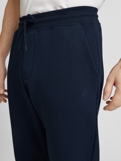 MCNEAL Loose fit sweatpants met katoen Donkerblauw - 3