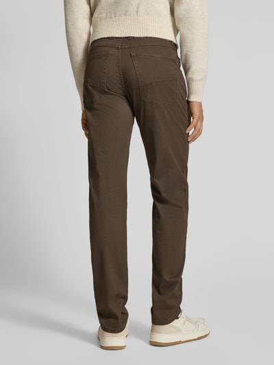 bugatti Modern Fit Hose im 5-Pocket-Design Mittelbraun 5
