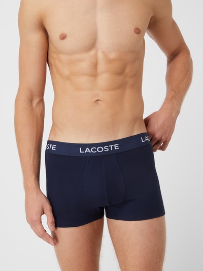 Lacoste Trunks mit Label-Details im 3er-Pack Dunkelblau 2