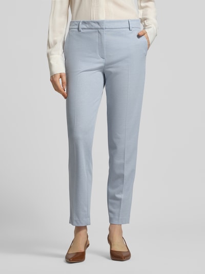 Christian Berg Woman Selection Hose mit Bügelfalten Hellblau 4