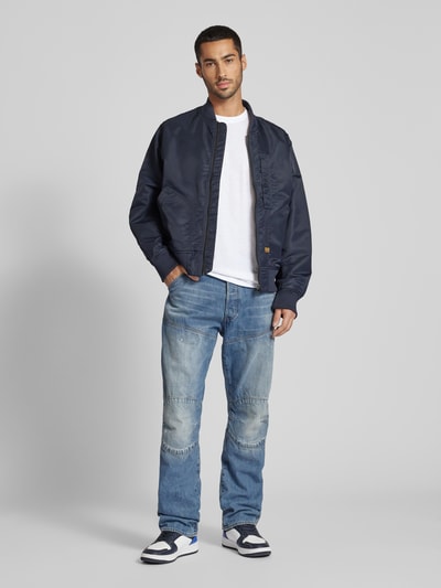 G-Star RAW T-Shirt mit Label-Print Weiss 1