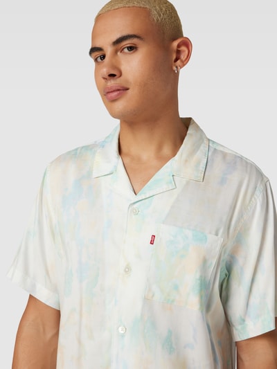 Levi's® Vrijetijdsoverhemd in batiklook, model 'THE SUNSET' Offwhite - 3