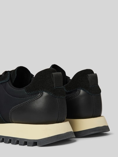 Gant Leren sneakers met labeldetails, model 'CAFFAY' Zwart - 2