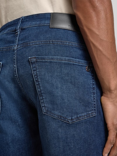 BOSS Orange Regular Fit Jeansshorts aus Baumwoll-Mix Modell 'RE.MAINE' Dunkelblau 3