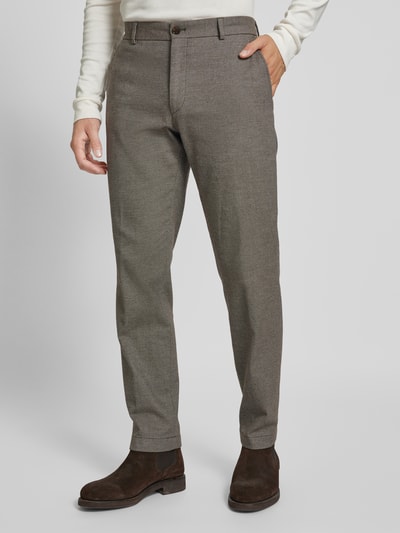 JOOP! Collection Slim fit broek met riem, model 'Hank' Beige - 4