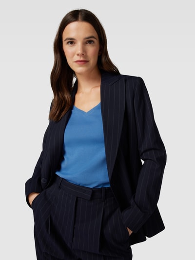 Montego Longsleeve mit V-Ausschnitt Eisblau 3