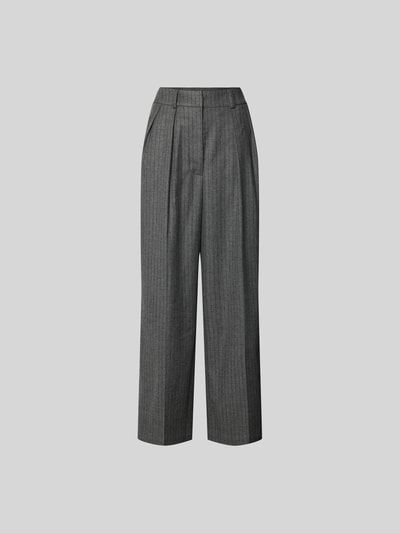 black palms Stoffhose mit Bundfalten Marine 1