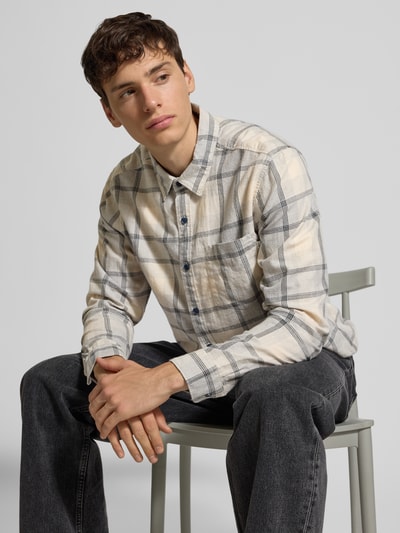 Pepe Jeans Regular Fit Freizeithemd aus reiner Baumwolle Modell 'CLUE' Hellgrau 3