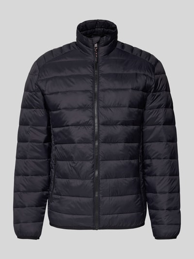 Jack & Jones Steppjacke mit Reißverschluss Modell 'BRADLEY' Black 2