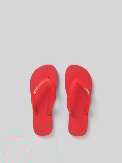 Diesel Zehentrenner mit Label-Detail Rot 4