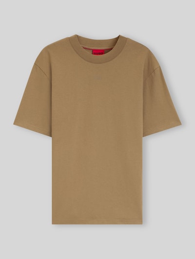 HUGO Regular Fit T-Shirt aus reiner Baumwolle Modell 'DAPOLINO' Sand 2