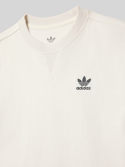 adidas Originals Regular Fit T-Shirt mit Logo-Stitching Modell 'Clow' Weiss 2