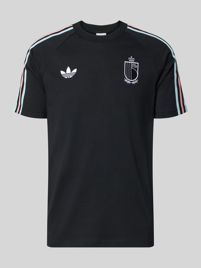 Produktfoto, Regular Fit T-Shirt aus Baumwoll-Mix Modell 'RBFA OG' von adidas Originals, Herren T-Shirt, Optik: Unifarben, Rundhals, Kurzarm, Materialverarbeitung: Sweat