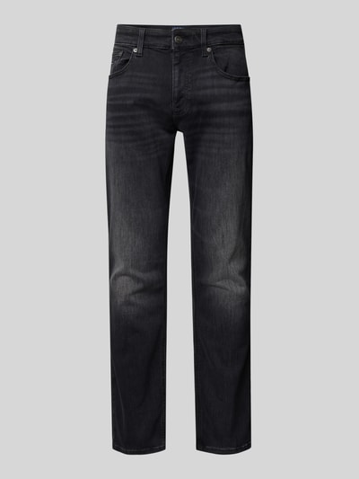 Tommy Jeans Slim Fit Jeans aus Baumwoll-Mix Black 2