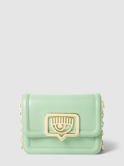 Chiara Ferragni Handtasche mit Label-Details Modell 'EYELIKE' Mint 2