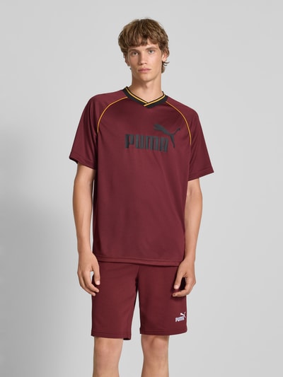 PUMA PERFORMANCE Trikot mit Label-Print Bordeaux 4