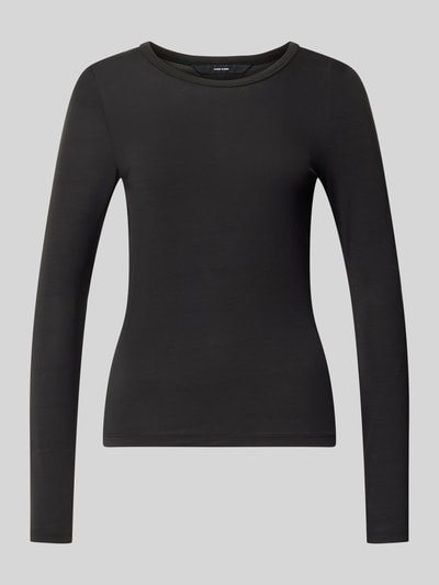VERO MODA Slim fit shirt met lange mouwen van lyocellmix model 'ADA' Zwart - 1