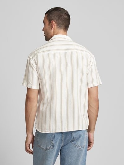 Jack & Jones Premium Vrijetijdsoverhemd met reverskraag, model 'MONTANA' Lichtgrijs - 5