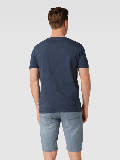 Marc O'Polo T-Shirt mit Streifenmuster Dunkelblau 5