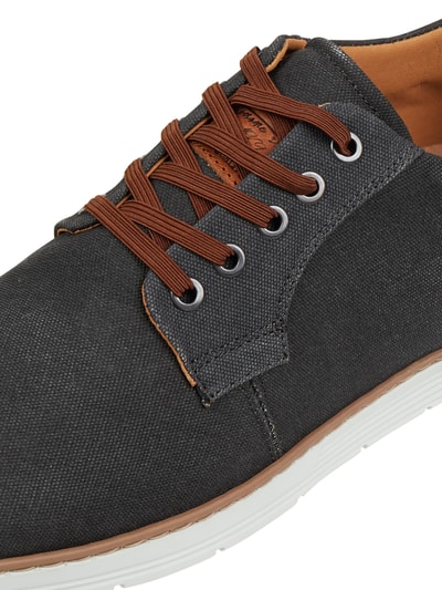 BULLBOXER Sneaker aus Leder und Textil Dunkelblau 2