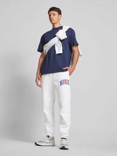 Nike Sweatshorts mit Label-Print Offwhite 1